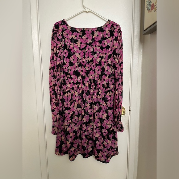 Kate Spade Sparkly Floral Dress Size 12 - Picture 6 of 11